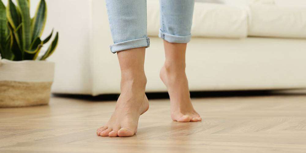 Comfort van vloerverwarming onder PVC