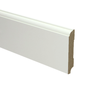 Hoge Eigentijdse plint (Ral9010)