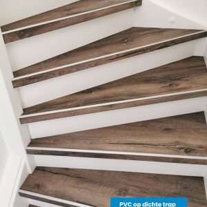 Trap renovatie PVC